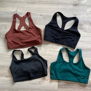 GAP sports bra bundle (4, size M)